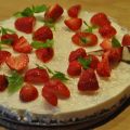 Cheesecake med fläder och lite smak av citron