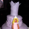 Tårta med Prinsess tema!