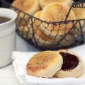 English muffins med jordgubbs- och[...]