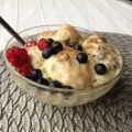 Hemmagjord indisk glass (Kulfi)