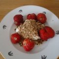 Yoghurt med bär och honungsrostad havre