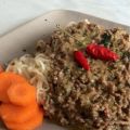 Köttfärssås Thai-style