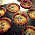 Blåbärs- och cheesecakecupcakes
