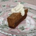 Kladdkaka med lakritsmousse