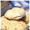 Glutenfria vanilj och chia scones