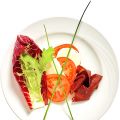 Bresaola med tomat- och mozzarellasallad