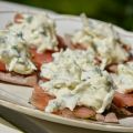 Laxsnittar med rotselleriröra