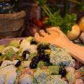 Laxsallad med mathavre, halloumi och[...]