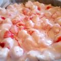 Jordgubbstårta - Glasstårta med jordgubbar,[...]