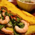 Bánh xèo - vietnamesisk omelettpannkaka med[...]