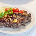 Köttfärslimpa med ost