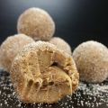 TOFFEE FILLED CINNAMON COOKIE DOUGH BALLS