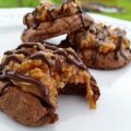 GOOEY PECAN COCONUT CHOCOLATE BROWNIE COOKIES