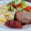 Rabarberchutney med ingefära och chili