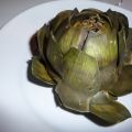 Kronärtskocka med citronsmör
