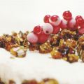 Semifreddo med nötkrokant