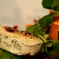 Machésallad med chevré
