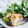 Gratinerad purjolök - 265 kcal