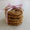 Chocolate chip cookies med mandelsmör