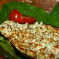 GRILLA: Aubergine med fetatäcke