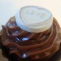Mini choklad cupcakes