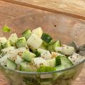 Gurk- och melonsallad